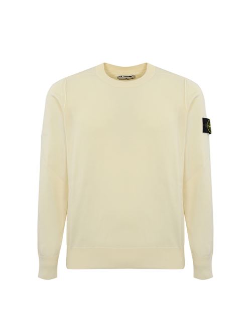 Maglia 5100053 Soft Organic Ivory STONE ISLAND | 5100053S00B2V0093